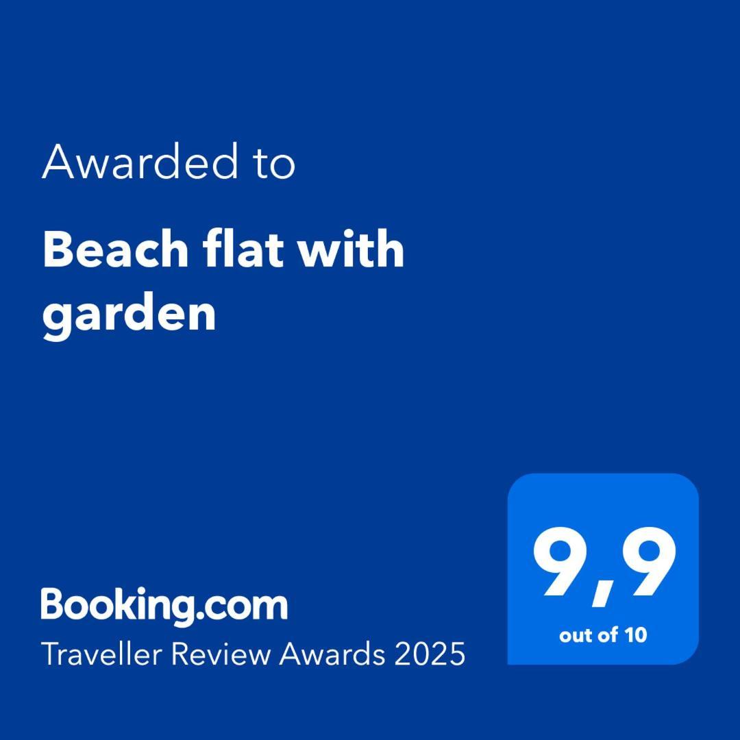 Beach Flat With Garden Castelldefels Exterior foto